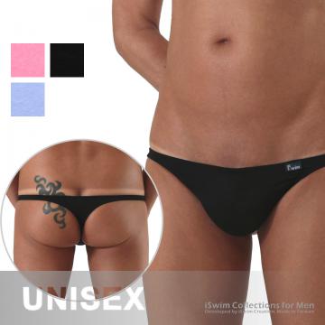 Translucent seamless unisex thong