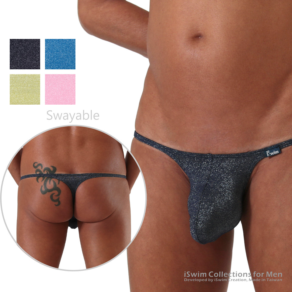 Sway bulge string thong underwear - 0