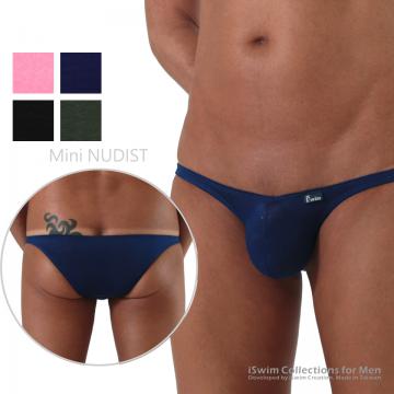 Super mini NUDIST bulge bikini underwear