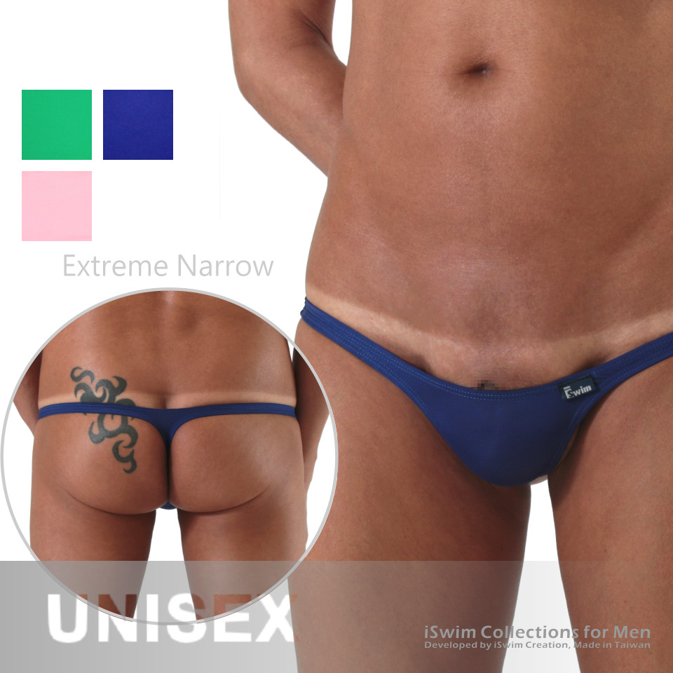 EU mini unisex silky thong underwear (Y-back) - 0