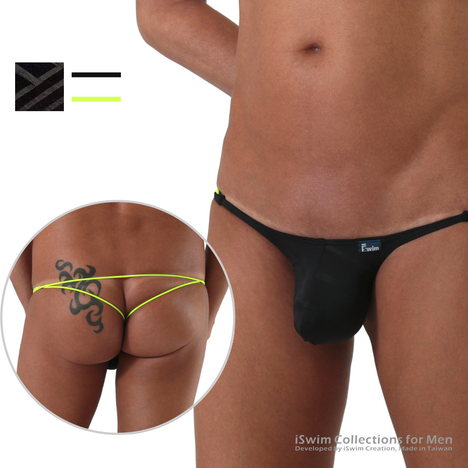NUDIST bulge one-string jockstrap thong (2 ways to wear) - 0