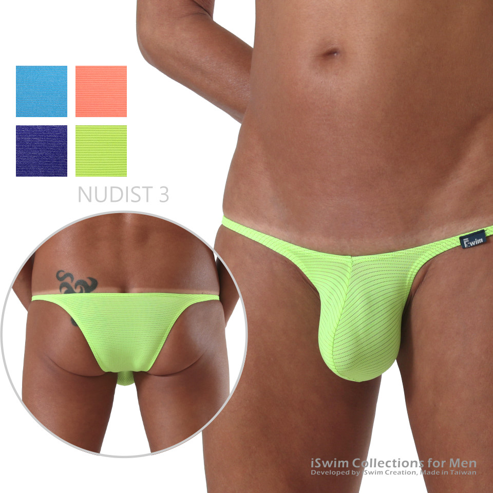 NUDIST bulge string brazilian underwear - 0