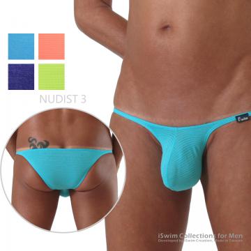 NUDIST bulge string bikini underwear (3/4 back)