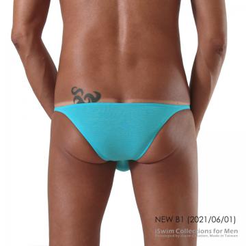 NUDIST bulge string bikini underwear (3/4 back) - 1 (thumb)