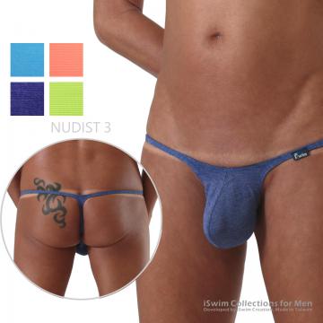 NUDIST bulge string thong underwear (V-string)