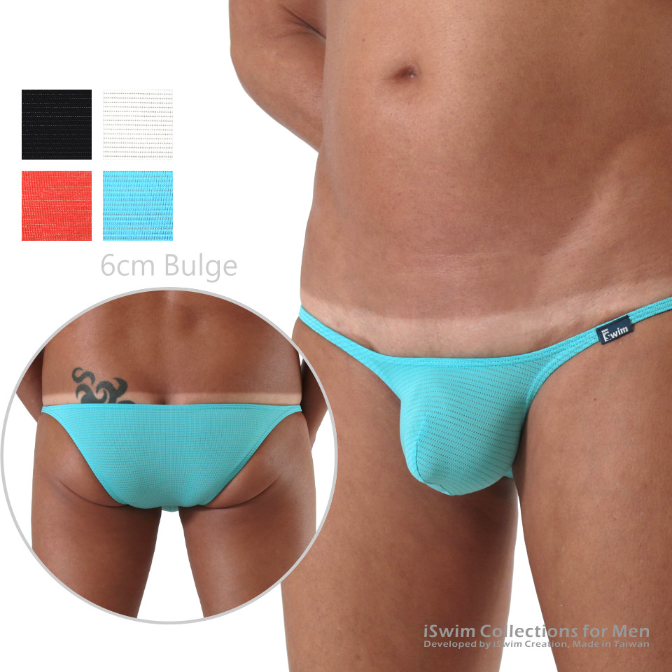 6cm mini bulge string bikini underwear - 0