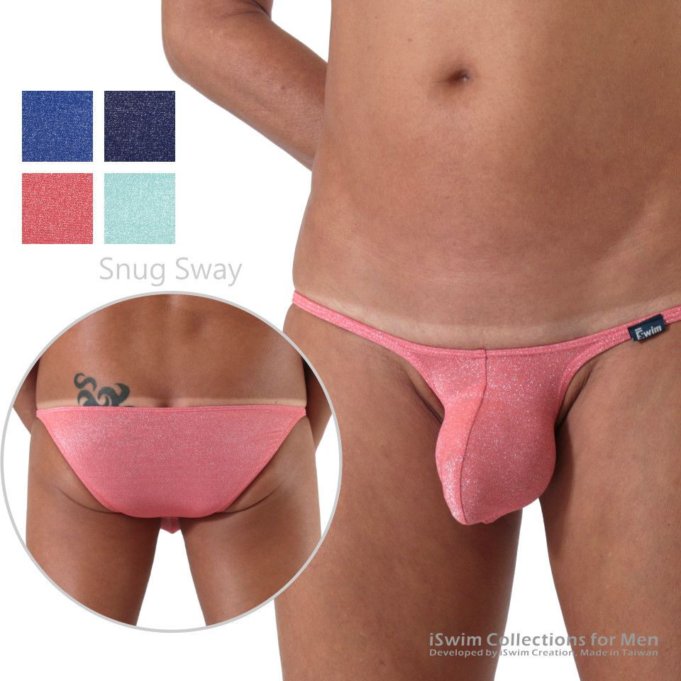 Snug sway bulge string bikini underwear - 0