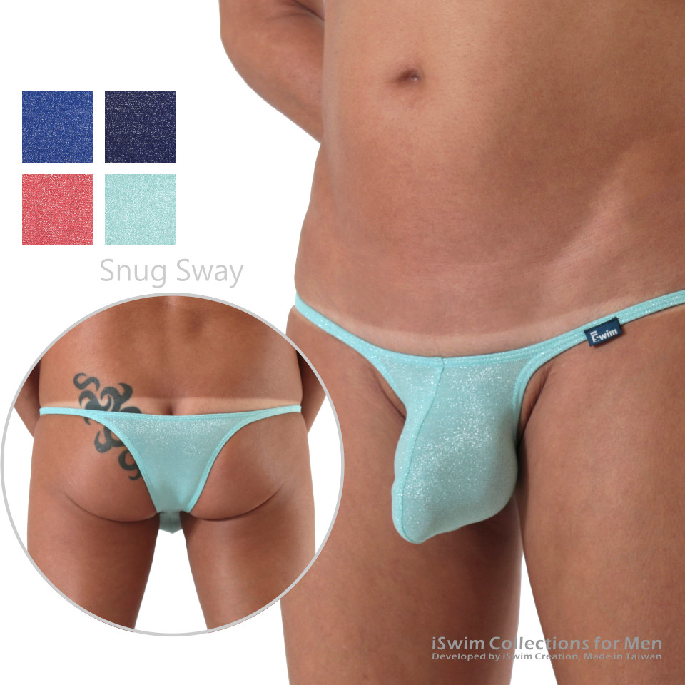 Snug sway bulge string tiny brazilian - 0