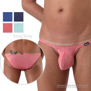 Snug sway bulge string bikini underwear