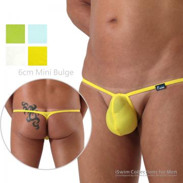 6cm mini bulge string thong underwear (Y-back)