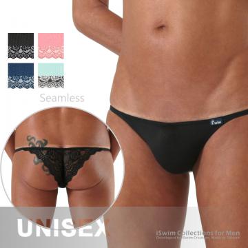 TOP 3 - UNISEX lace string brazilian underwear ()