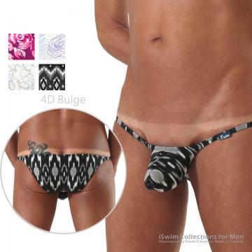 4D bulge string bikini underwear (3/4 back)